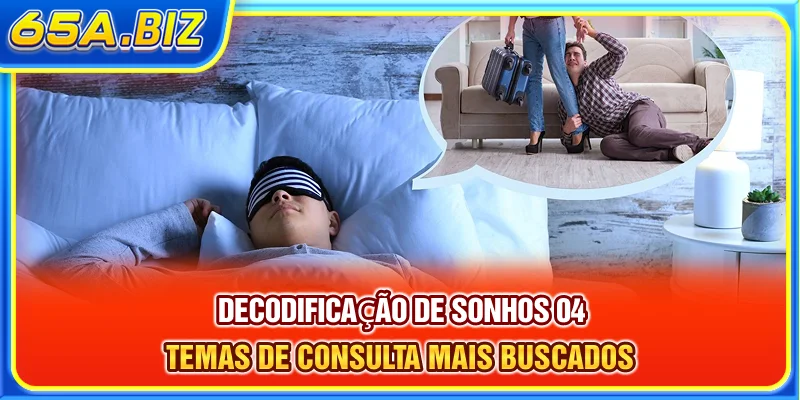 Decodificação De Sonhos – 04 Temas De Consulta Mais Buscados