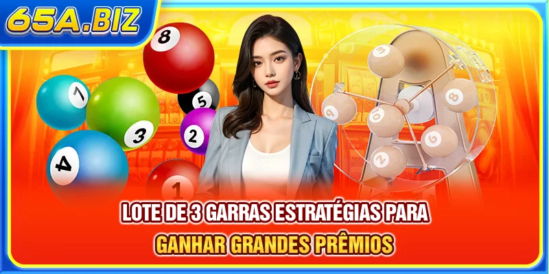 Lote De 3 Garras - Estratégias Para Ganhar Grandes Prêmios