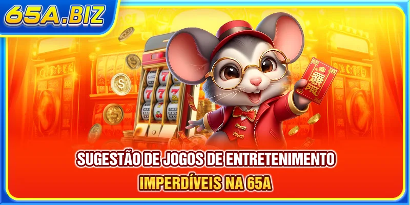 Sugestão de jogos de entretenimento imperdíveis na 65A